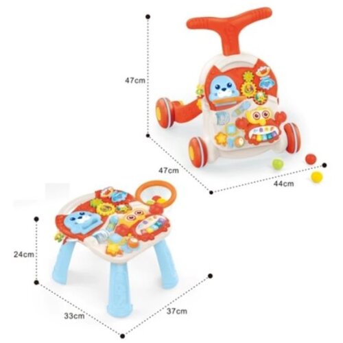 Bbo toys hodalica za bebe - stočić 2u1, 12m+ Slike