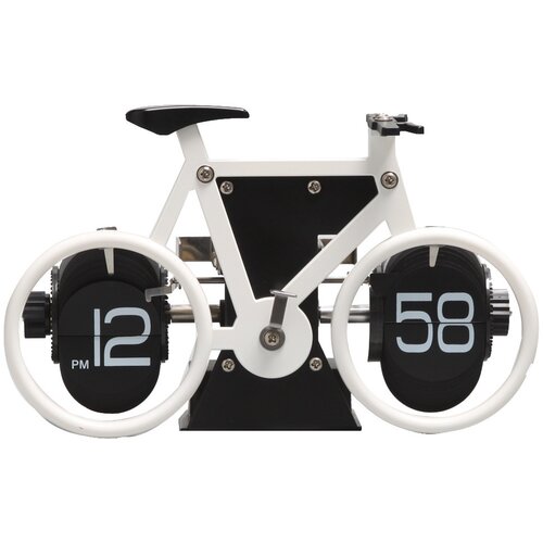 INF Retro model kolesa, digitalna avtomatska preklopna ura White, (21298081) Cene