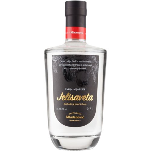 Mladenović Rakija Jelisaveta od jabuke, 43% vol, 700ml Cene