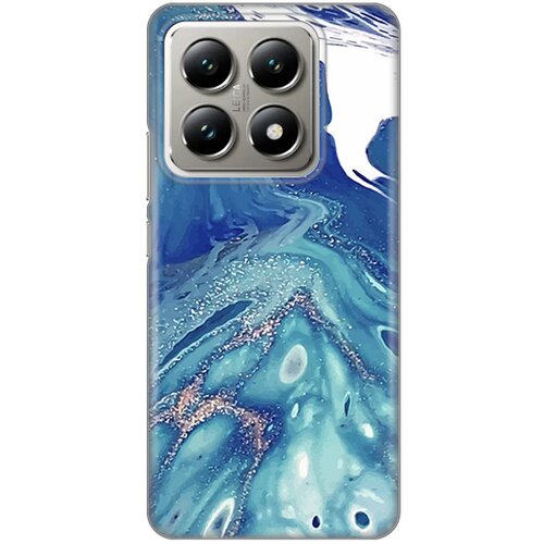  Torbica Silikonska Print za Xiaomi 14T Blue Marble Cene