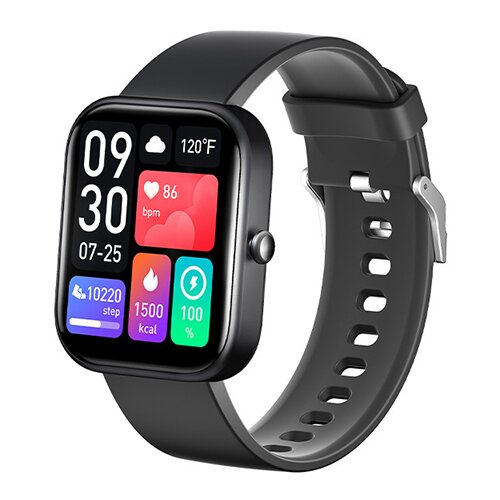 INF IP67 Vodoodporna pametna ura z 2" HD zaslonom na dotik, fitnes ura Black, (21543822) Cene