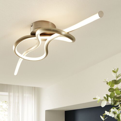 Eglo Novafeltria stropna/1, led, 13w, nikl-mat/bijela Cene