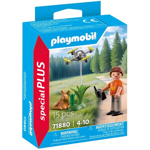 Playmobil 71880 Special Plus - Plava re&amp;scaron;evalna barva z dronom - 1 k. Slike