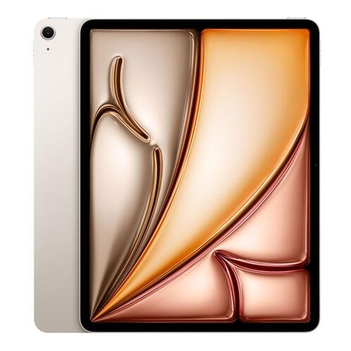 Apple iPad Air 13-inch (M4): Liquid Retina Display, 512GB, 12MP Front/Back Camera, Wi-Fi 7 with N1, Touch ID, All-Day Battery Life &mdash; Starlight Cene