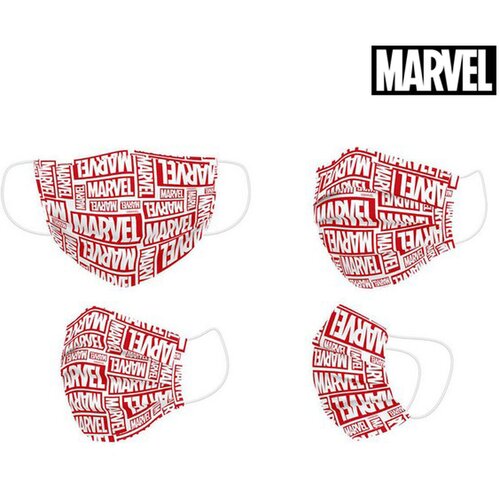  Higienska maska za obraz Marvel Otro&amp;scaron;ka Rdeča Slike