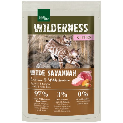 Real Nature Cat Kitten janjetina i veprovina 85 g Cijene