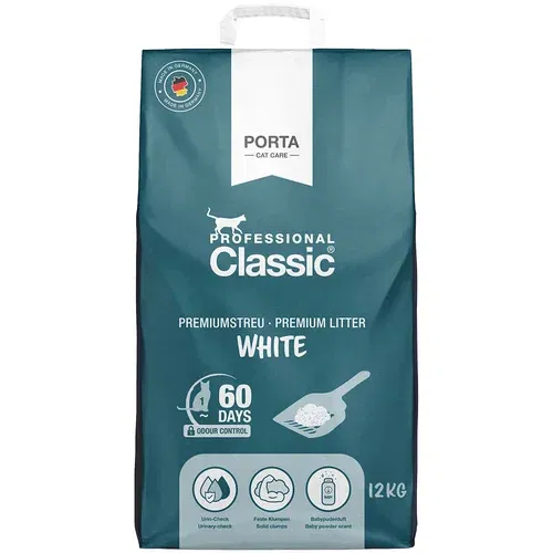 Professional Classic White mačji pesek - 12 kg