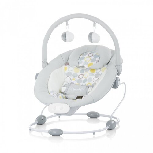 Chipolino Ležaljka za bebe muzička Siesta grey stars Cene