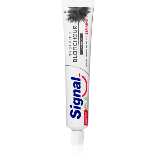 Signal White System pasta za izbjeljivanje zuba s aktivnim ugljenom 75 ml Slike
