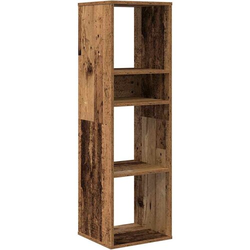 Maison Chic Knjižna omara - Knjižni regal starinski les 34x31x112 cm inženirski les, (21724930) Slike