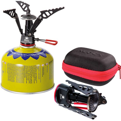 MEVA Najlažja turistična peč na plinske kartu&amp;scaron;e (ventil ali navoj) SPARK 80gram 2,6kW, (21136089) Slike