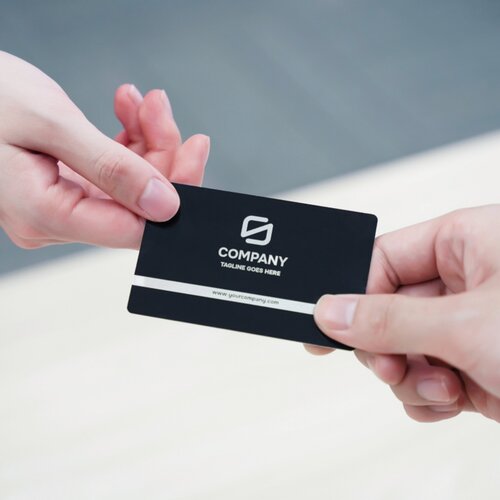Bambu Lab Aluminium Office Card, Black Slike