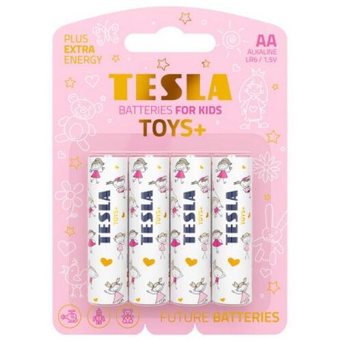 Tesla Batteries - 4 kom alkalne AA baterije TOYS+ 1,5 V 2900 mAh Cene
