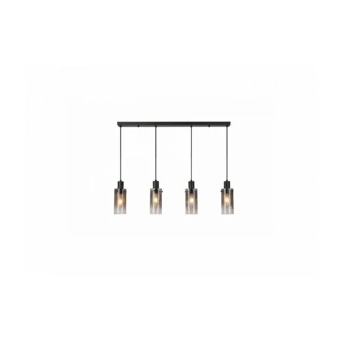 Rabalux Visilica Fumea E27 4x MAX 60W crna (72039) Slike