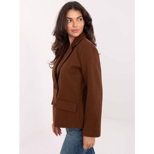 RUE PARIS Jacket-IT-KR-FL9559.02P-light brown Slike