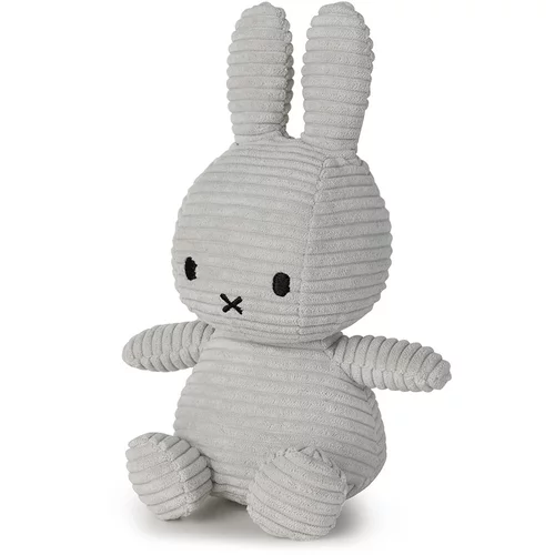 Miffy zajček mehka igrača Corduroy - Soft Grey - 23 cm