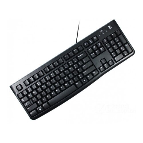 Logitech tastatura USB K120 retail US black 920-002479 Slike