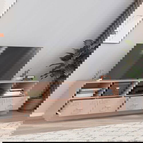 VidaXL TV ormarići 2 kom ružičasti 67 x 39 x 44 cm čelični Slike