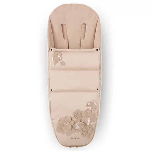 Cybex Zimska vreča za voziček Simply Flowers Priam Platinum mid beige