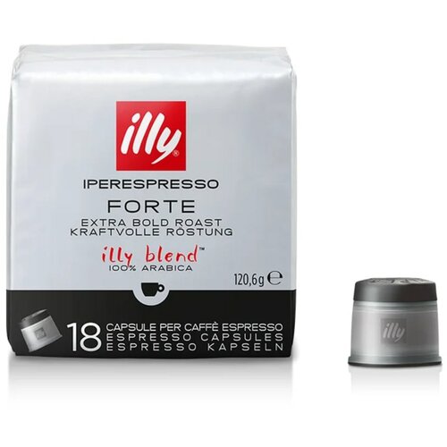 Illycaffe iperespresso forte 1/18 kapsule za espresso Slike