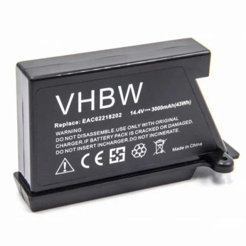 VHBW baterija za lg VR34406LV / VR1125RS / VR9627PG, 3000 mah