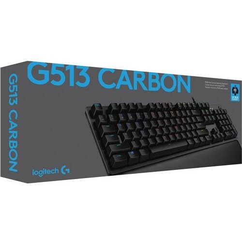 Logitech G513 GX Blue (Clicky) CARBON US Slike