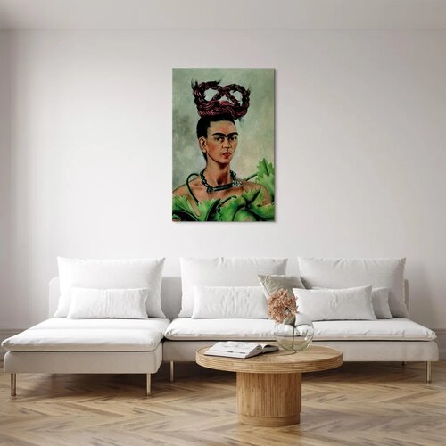  Slika - Frida Kahlo &amp;ndash; Self-Portrait with Braid 40x60 Akustična Slike