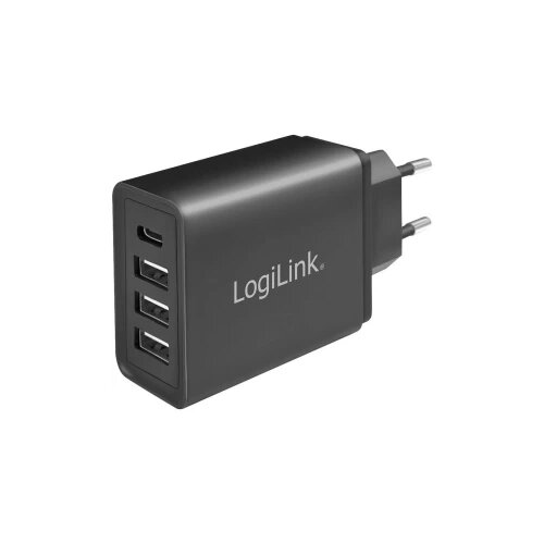 Logilink PA0221 USB punjač unutrašnje područje, utičnica Izlazna struja maks. 2400 mA 4 x ženski konektor USB-C™, USB-A Cijene