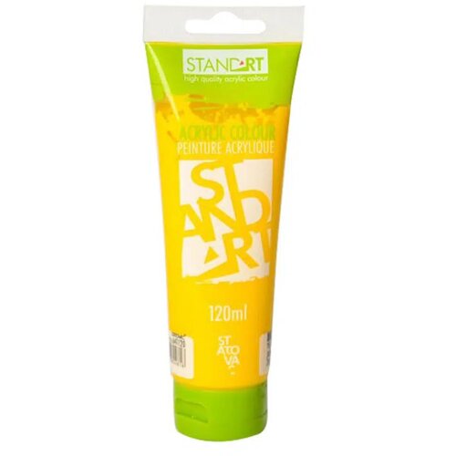 Standart acrylic, akrilna boja, 120ml - odaberite nijansu yellow medium Cene