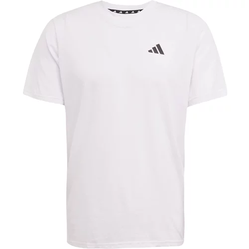 Adidas Tehnička sportska majica 'Essentials' crna / prljavo bijela