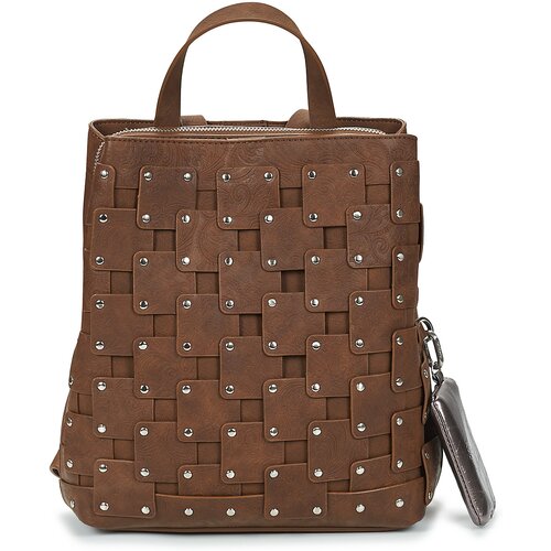 Desigual Nahrbtniki BACKPACK NEW PATCH 1 CHOCO SUMY Kostanjeva Slike