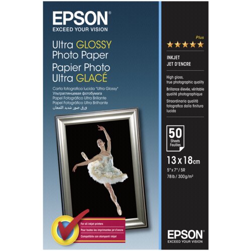 Epson Ultra Glossy Photo Paper 13x18 cm, 50 Sh., 300 g S 041944 Cijene