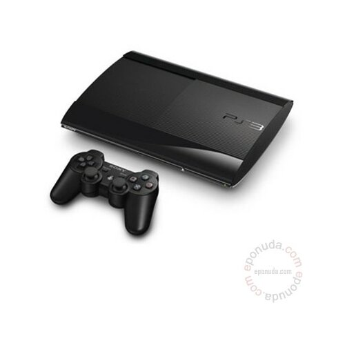 Sony Playstation 3 12GB Super Slim Black + 1 igra igračka konzola Slike