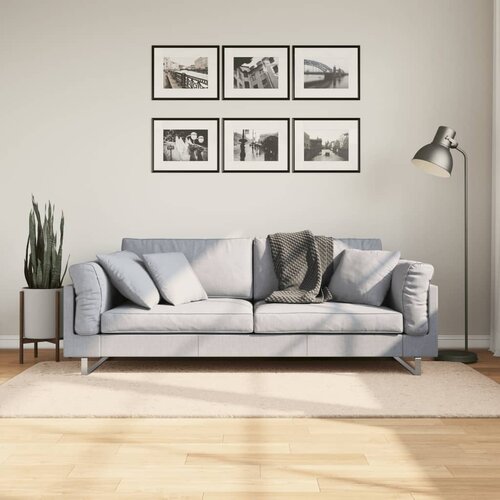  Tepih HUARTE kratkih vlakana mekani i perivi bež 100 x 200 cm Cene