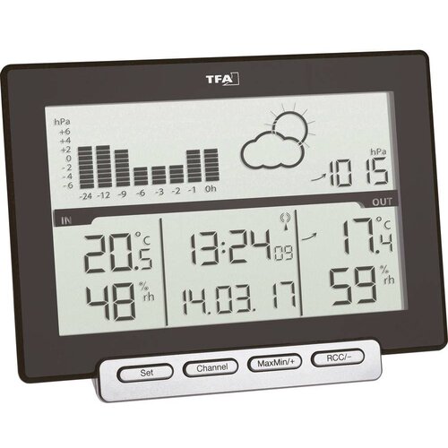 TFA Meteo Sens 35.1139.01 Bežična vremenska stanica Predviđanje za 12 do 24 sata Cijene