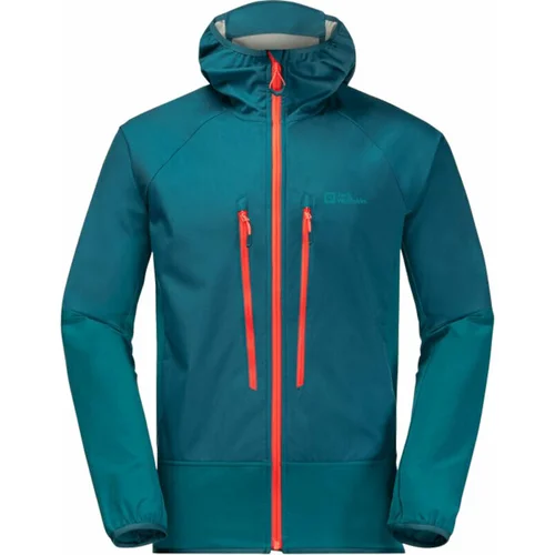 Jack Wolfskin Alpspitze Hoody M Blue Coral 2XL