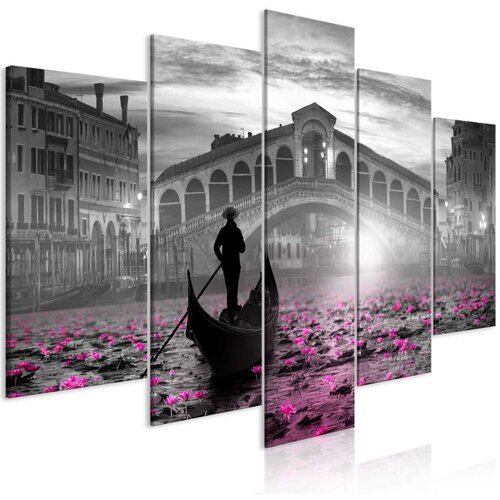  Slika - Magic Venice (5 Parts) Wide Grey 100x50 Slike