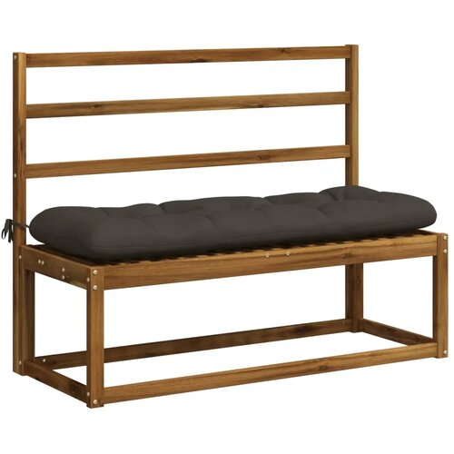  Jastučići za klupe VIANEN 2 kom. 100% poliester Antracit - Antracit 120 x 40 x 12 cm Slike