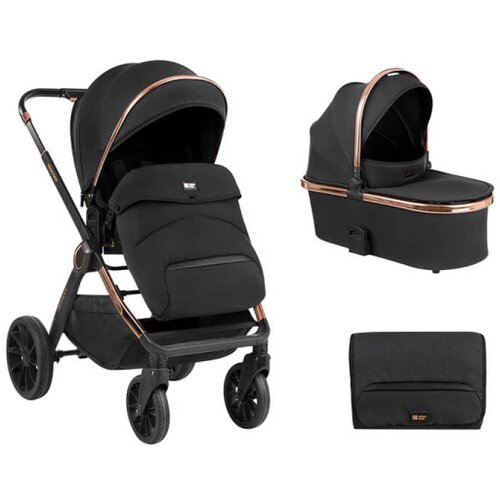 Kikka Boo kolica tiffany 2in1 set sa tvrdom korpom black ( KKB20150 ) Cene