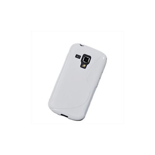  S silikonski ovitek Samsung Galaxy S DUOS S7562 bel Slike