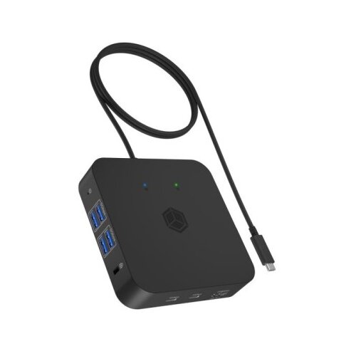 Icybox IB-DK4090-C USB Type-C 12v1 priklopna postaja za prenosnike z 85W PD Cene