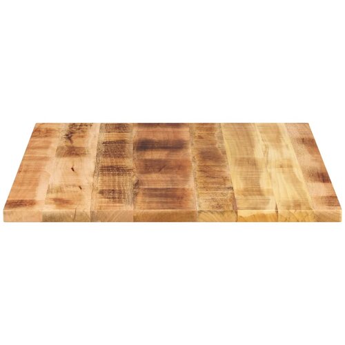  Ploča stola 90x80x3,8 cm pravokutno puno drvo grubo mango Slike