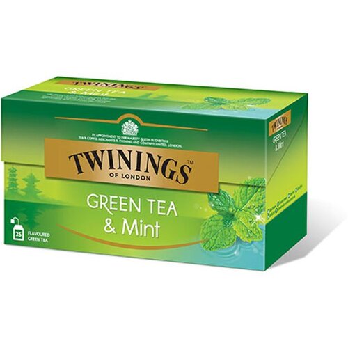 TWININGS Zeleni Čaj S Mentom 37,5g Cene