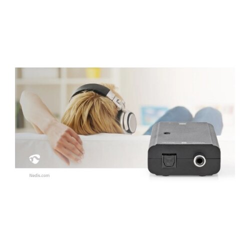 Nedis ACON2509BK Digitalni audio konvertor, 2-smerni, 1x S/PDIF (RCA) zenski, 1x Toslink zenski, audio Cene
