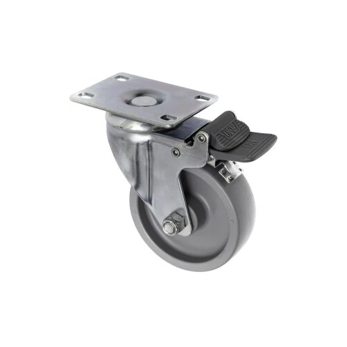 Toolcraft TO-5137938 Okretni kotač PP s bravom 100 mm s montažnom pločom Cijene