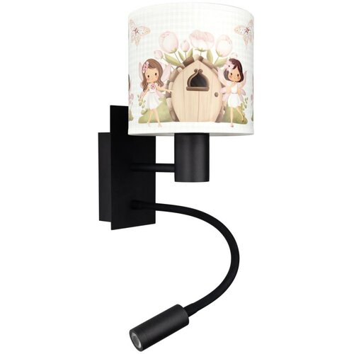 Brilagi LED fleksibilna lampa BOBO 1xE27/25W/230V + LED/3W crna/bela/ružičasta/vile Cene