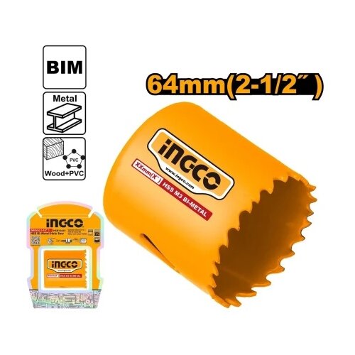 Ingco hsb10641 kruna za metal 64mm super ( HSB10641 ) Cene