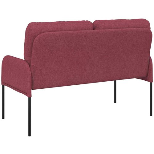  Sofe s jastukom 110cm Vinska crvena &amp;Scaron;perploča Slike