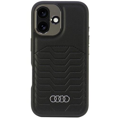 Audi SINTETIČNO USNJE ZA MAGSAFE OVITEK IPHONE 16 6.1 BLACK COVER, (21972325) Cene