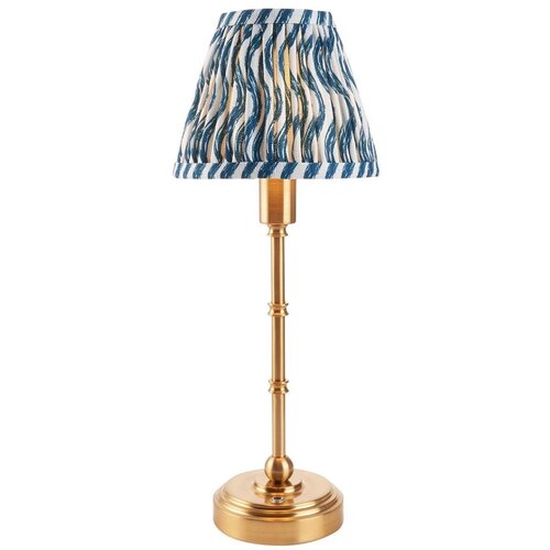  Endon 114796 - LED prigu&scaron;iva punjiva stona lampa BURLEY LED/1,5W/5V mesing/plava Cene